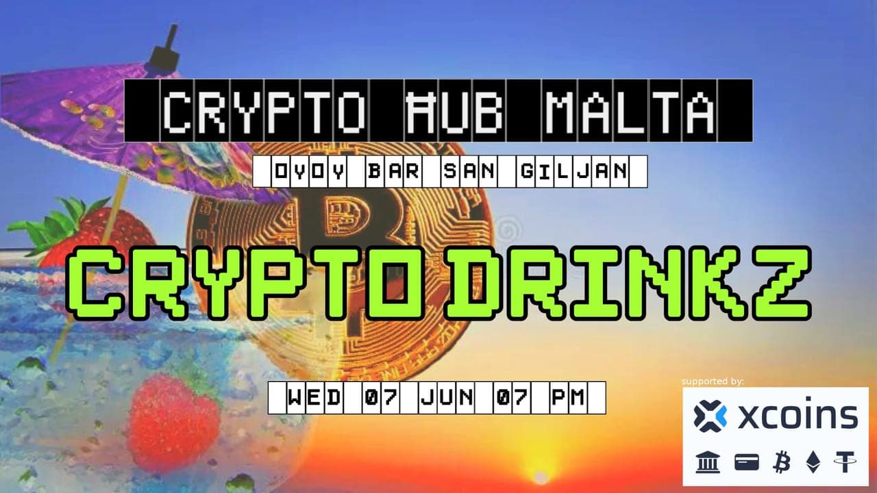 Crypto Ħub Malta – Crypto Drinkz 3.0