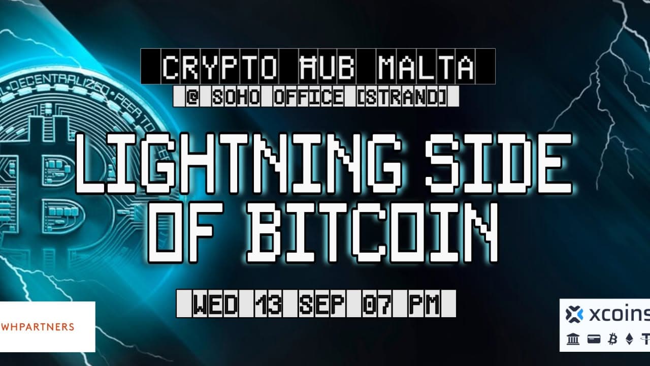 Crypto Ħub Malta– The Lightning Side of Bitcoin