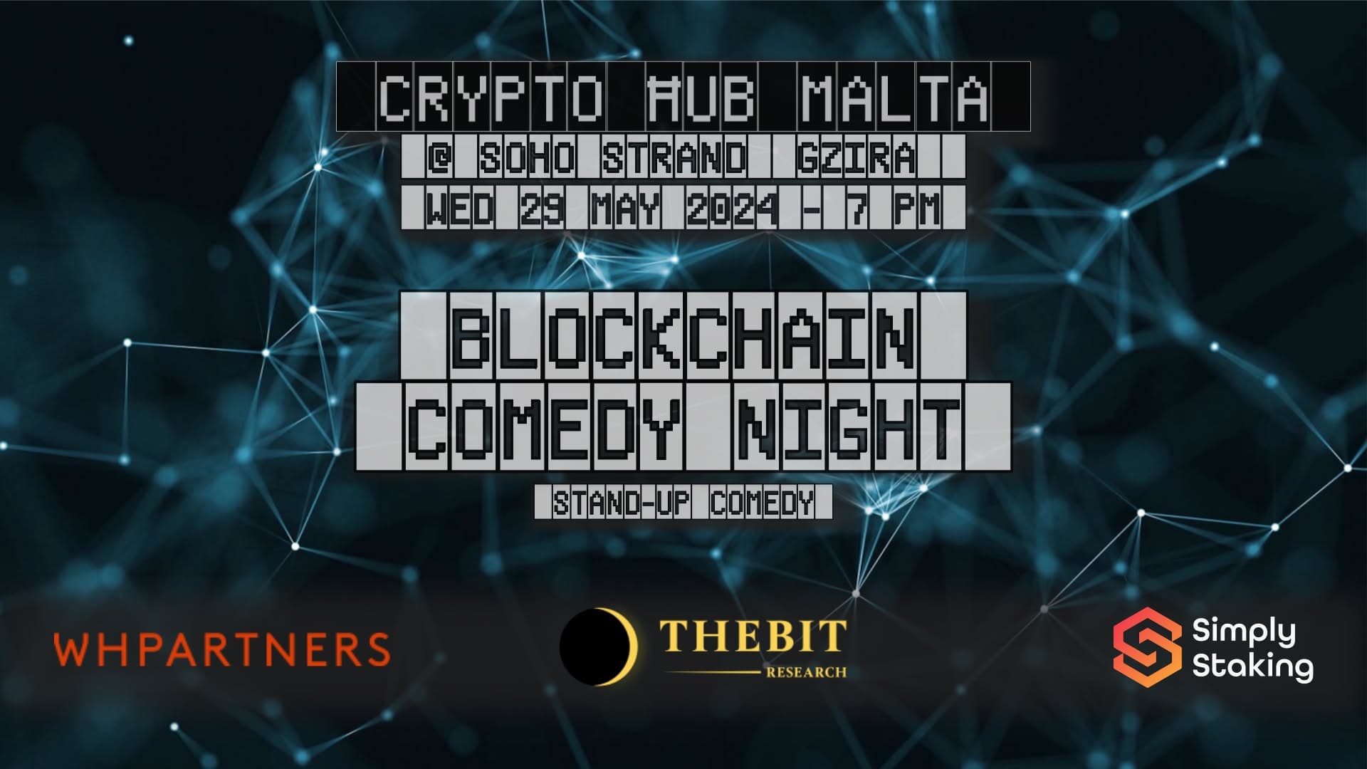 Crypto Ħub Malta – Blockchain Comedy Night