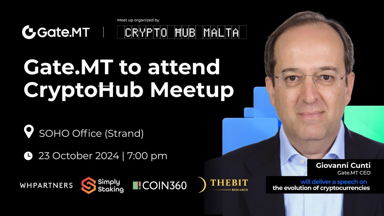 Crypto Ħub Malta – Gate-MT Meetup