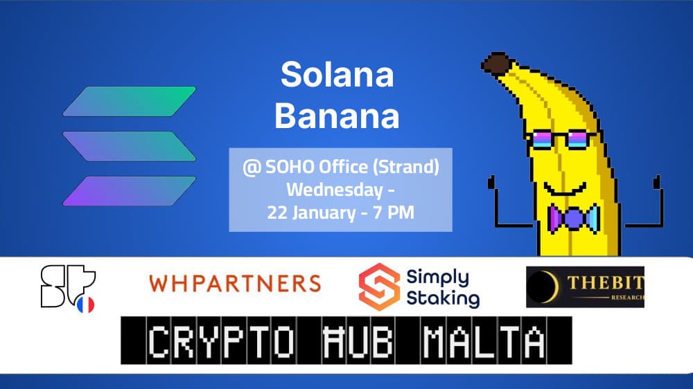 Crypto Ħub Malta – Solana Banana