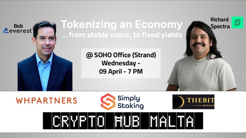 Tokenizing an Economy - from stable coins, to fixed yield